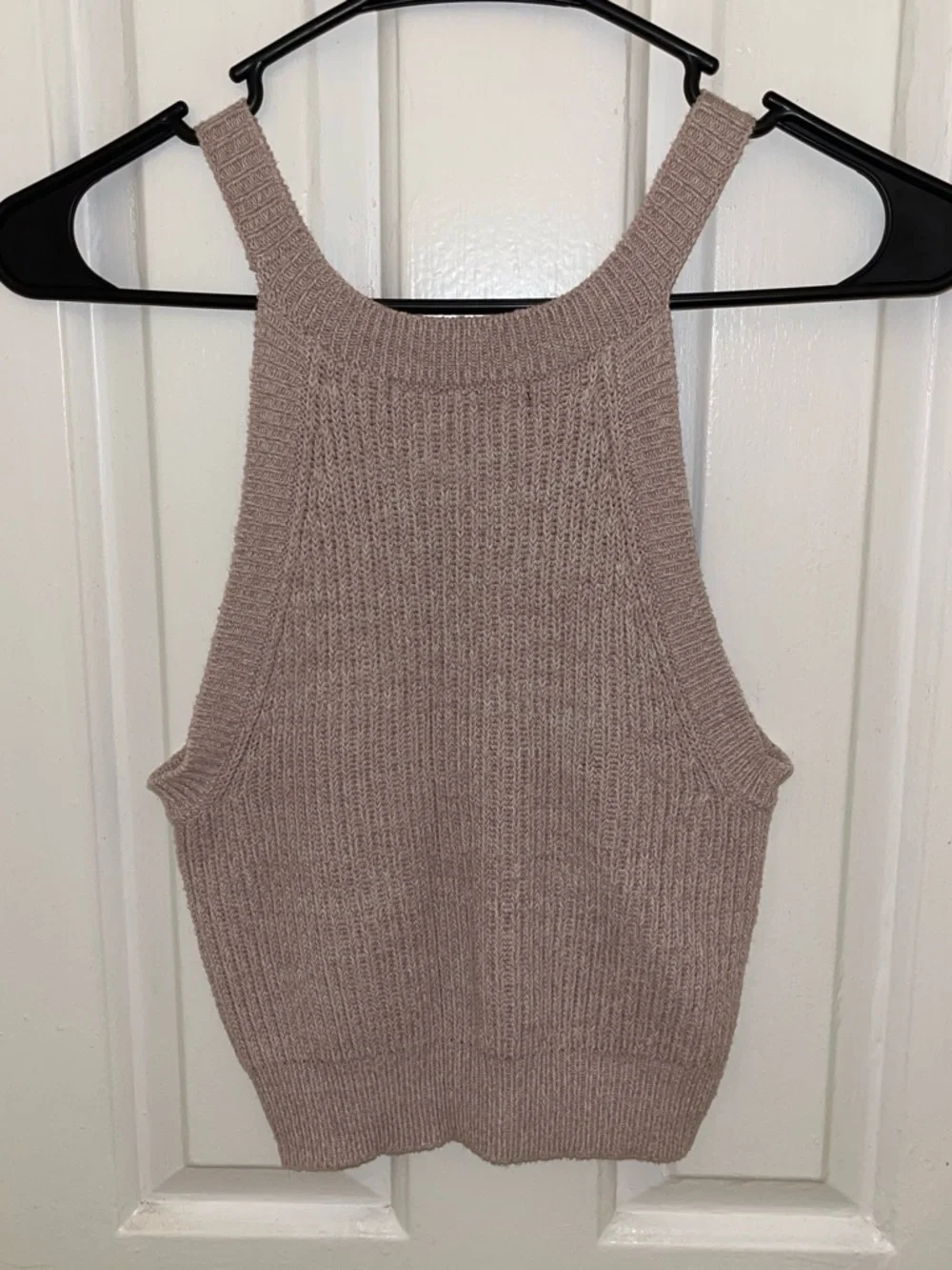 Forever 21 Soft Knit Sleeveless Tank Top in Light Mauve